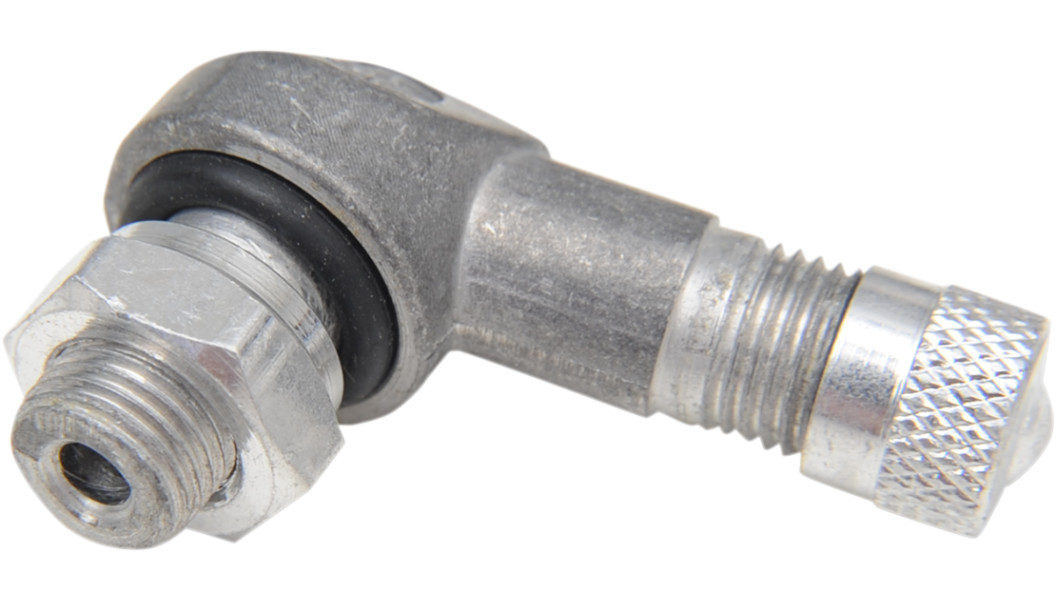K&L SUPPLY Valve Stem - 90° Bend/Angled - Silver