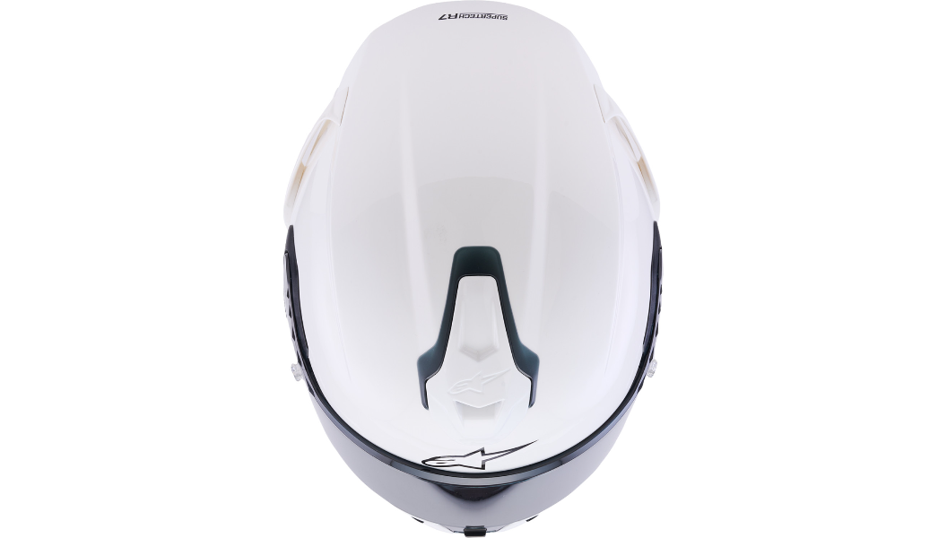 ALPINESTARS Supertech R7 Helmet - 22.06 - Solid - Gloss White