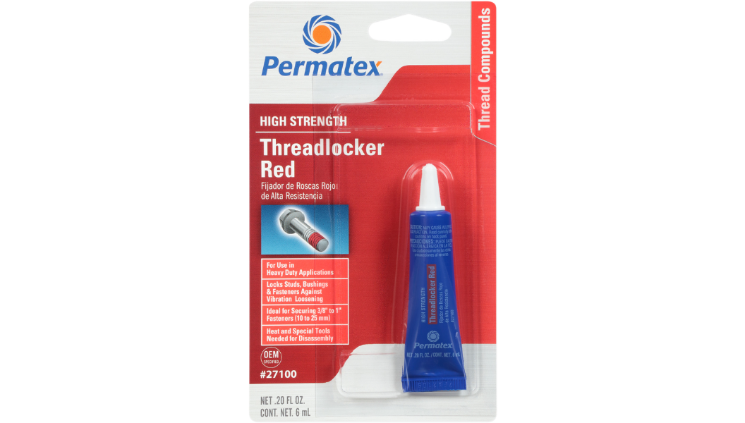 PERMATEX 271 Threadlocker - Red - 0.2 US fl oz.