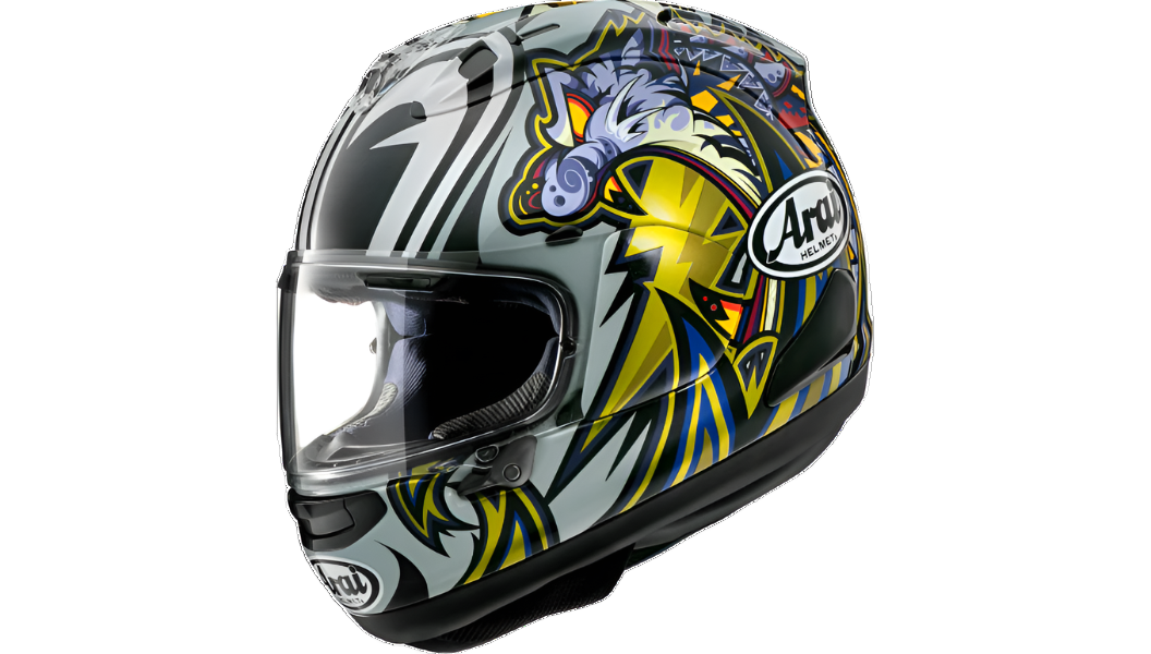 arai corsair x helmet ARAI Corsair-X Nakasuga 4 Helmet Snell M2025D – Young Motorsports