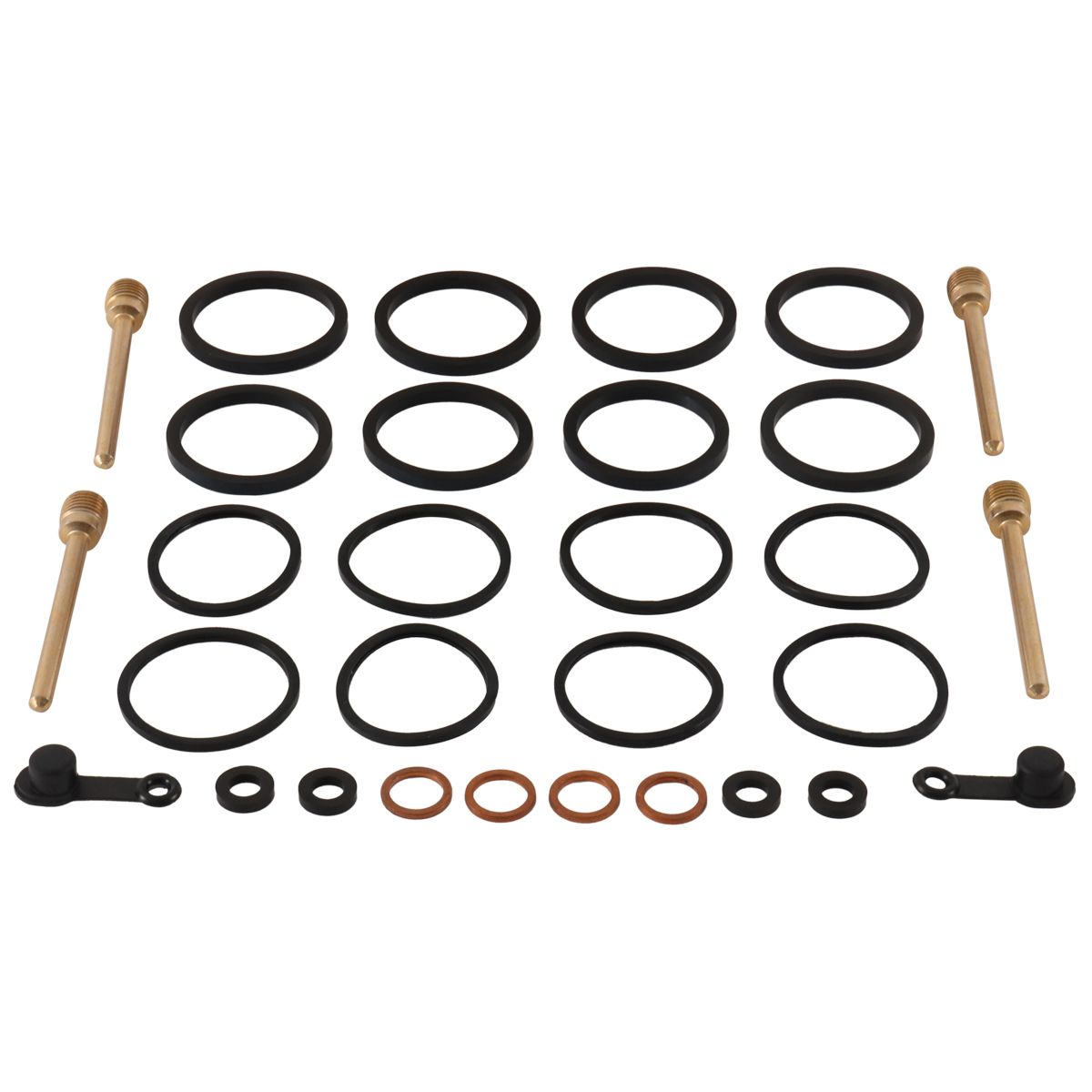Caliper Rebuild Kit - Front Honda CB1000R 09-15, CB1000R ABS (Euro) 18, CB1000R ABS 18-24, CBR1000RA ABS 09-25, CBR1000RR 04-25, CBR600RA ABS 09-22, CBR600RR 05-25, CBR600RR ABS 22-25, VFR800 Interceptor 14-15