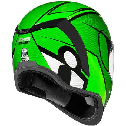 Icon Airform Helmet - Conflux Green