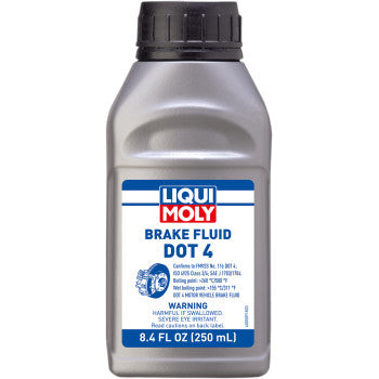 LIQUI MOLY DOT 4 Synthetic Brake Fluid 250mL