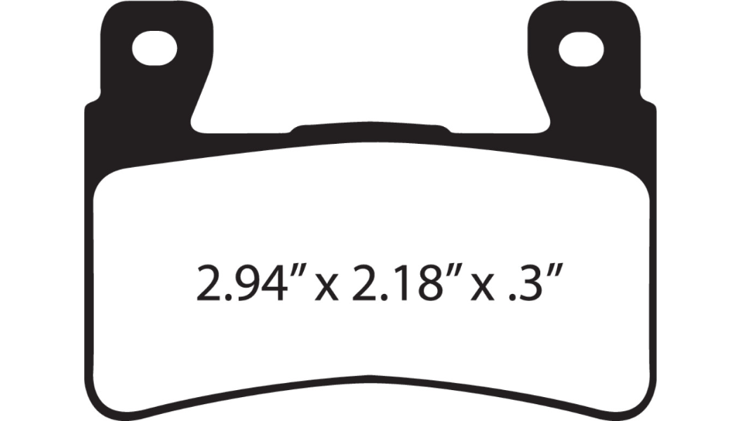 EBC FA296HH Sintered Brake Pads HH Brake Pads