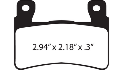 EBC FA296HH Sintered Brake Pads HH Brake Pads