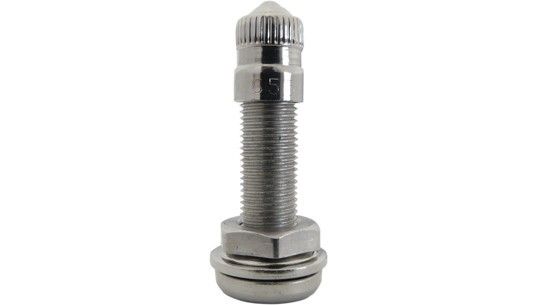 DILL AIR CONTROLS Valve Stem Assembly - Straight - Chrome VS-1218