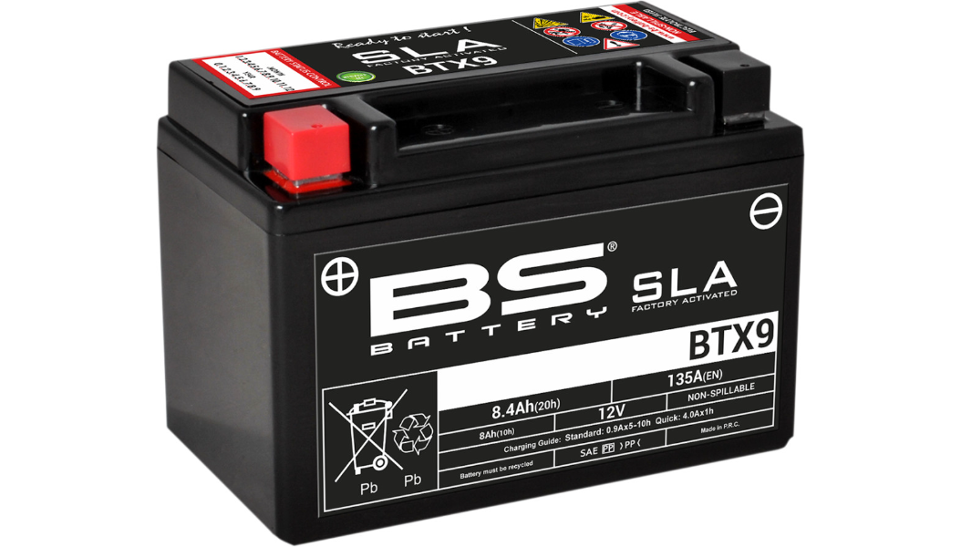 BS BATTERY Battery - BTX9 (YTX)