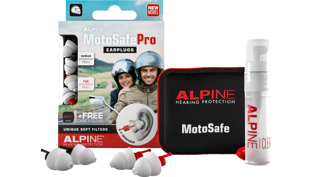 ALPINE MotoSafe Pro Earplugs 111.23.112 Hearing Protection
