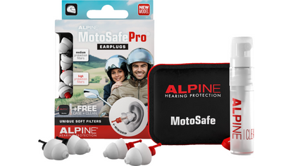 ALPINE MotoSafe Pro Earplugs 111.23.112 Hearing Protection