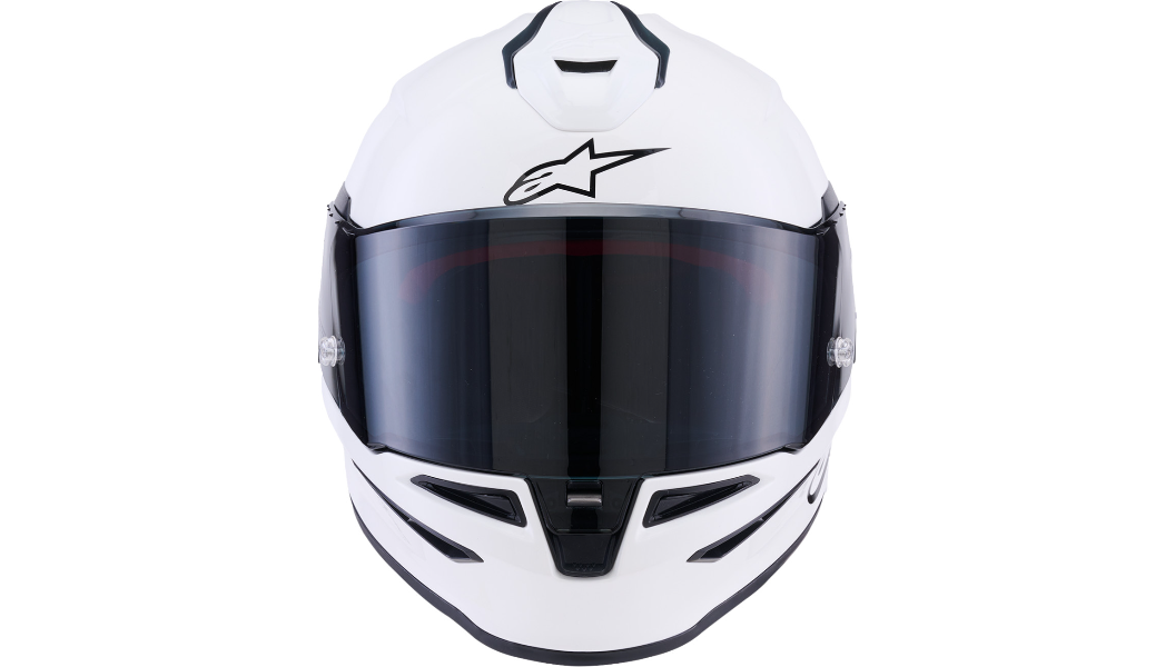 ALPINESTARS Supertech R7 Helmet - 22.06 - Solid - Gloss White