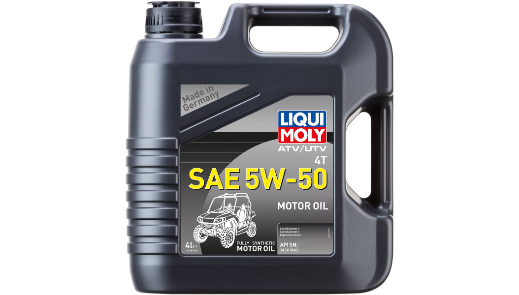 LIQUI MOLY ATV/UTV 4T Engine Oil - 5W-50 - 4L