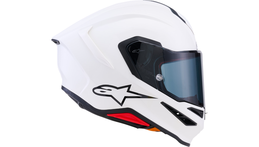 ALPINESTARS Supertech R7 Helmet - 22.06 - Solid - Gloss White