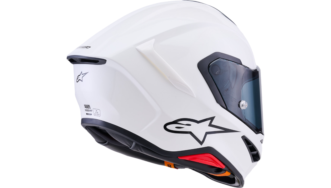 ALPINESTARS Supertech R7 Helmet - 22.06 - Solid - Gloss White