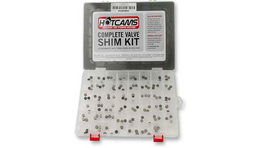 HOT CAMS Valve Shim Kit - 7.48 mm O.D. - Honda | Kawasaki | Suzuki | Yamaha