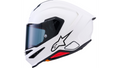 ALPINESTARS Supertech R7 Helmet - 22.06 - Solid - Gloss White