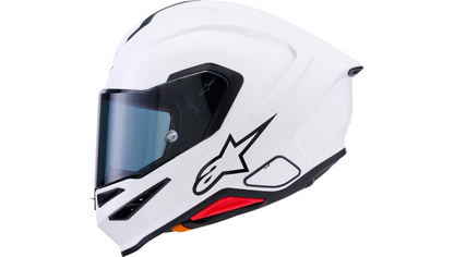 ALPINESTARS Supertech R7 Helmet - 22.06 - Solid - Gloss White
