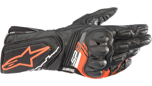 ALPINESTARS SP-8 V3 Gloves - Black/Fluo Red