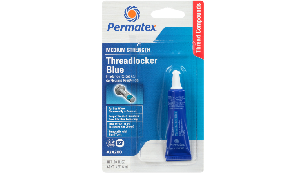 PERMATEX 242 Threadlocker - Blue - 0.2 US fl oz.