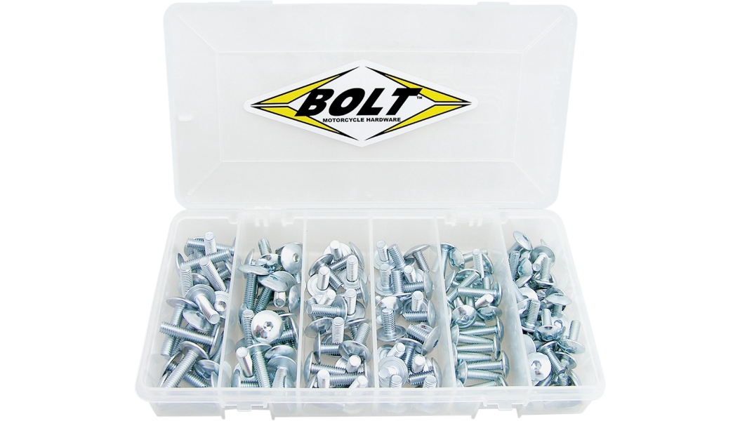 BOLT Flange Bolt Service Department Assortment (PN: 2009-FAIRING)