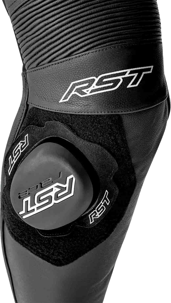 RST S1 D3O SUIT BLK/WHI LEATHER ONE PIECE SUIT