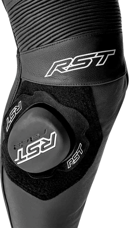 RST S1 D3O SUIT BLK/WHI LEATHER ONE PIECE SUIT
