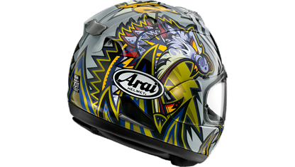 arai eyes helmet Regent-X day comfort on the road.Extensive work by the R Arai Quantum-X Ray Black Helmet