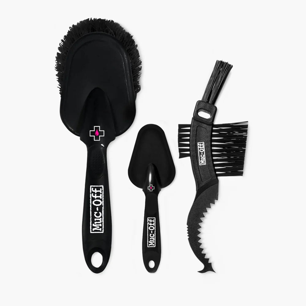 Muc-Off Premium 3-Piece Brush Kit